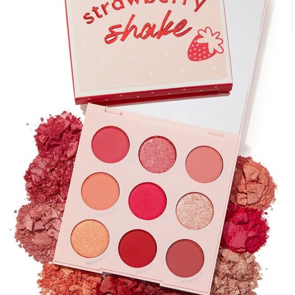 Other - $7 Strawberry shake eyeshadow palette by Colourpop $7 if bundled